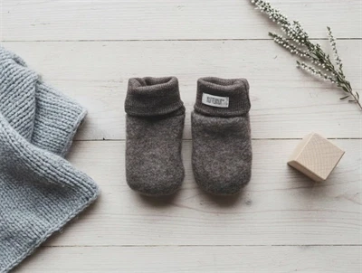 Huttelihut brown melange vanter 