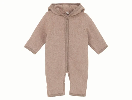 Huttelihut køredragt savannah melange set forfra