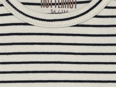 Huttelihut body navy blazer stribet detalje