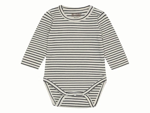 Huttelihut body navy blazer stribet forfra