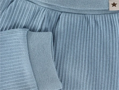 Huttelihut bukser windward blue rib detalje