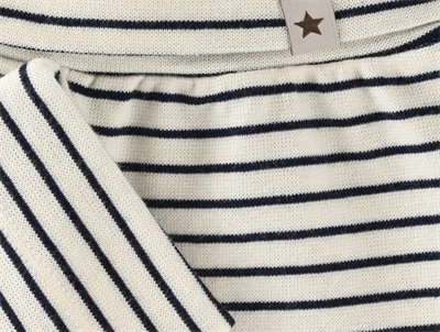 Huttelihut bukser navy blazer stribet detalje