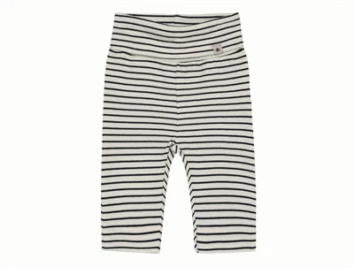 Huttelihut bukser navy blazer stribet forfra