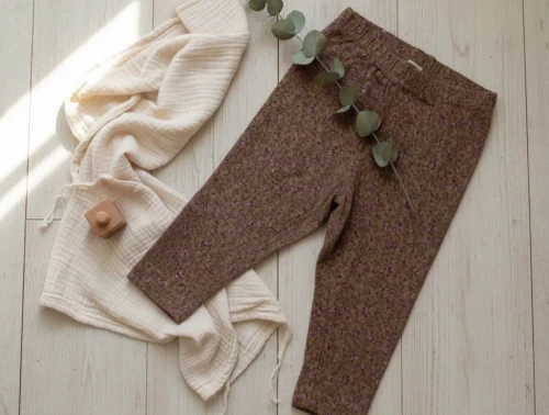 Wheat leggings hazel flowers jersey