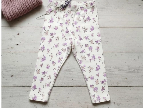 Wheat shell flowers leggings Jules