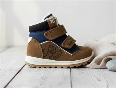 Primigi cuoio petrolio vinterstøvle Tiguan med GORE-TEX