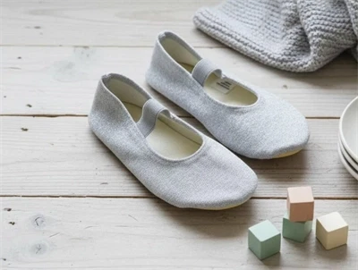 Carite balance gymnastiksko silver glitter