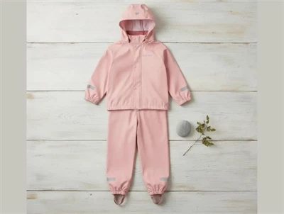 Viking indie regntøj lys pink