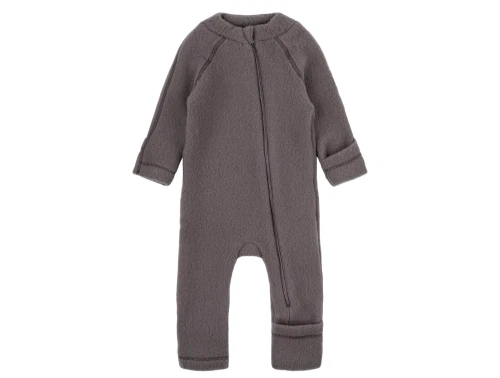 Mikk-Line ulddragt mørkegrå forfra