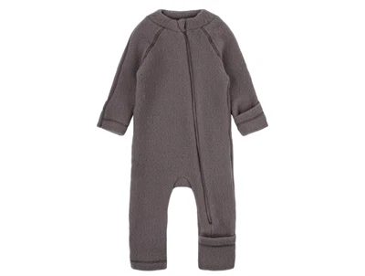 Mikk-Line ulddragt mørkegrå forfra