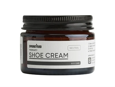 Springyard Shoe Cream neutral skocreme i krukke