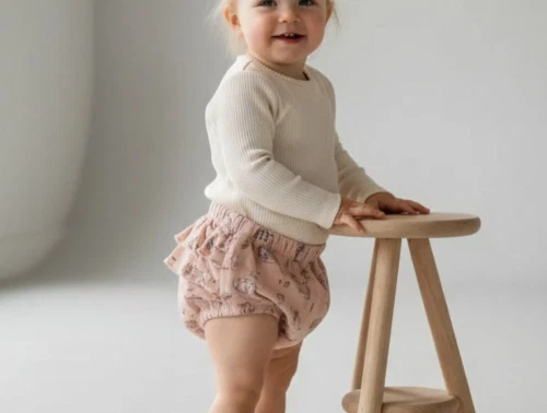 Wheat shorts Nappy Peter Plys powder