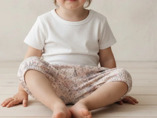 Wheat shorts Nappy Marie ruffles powder