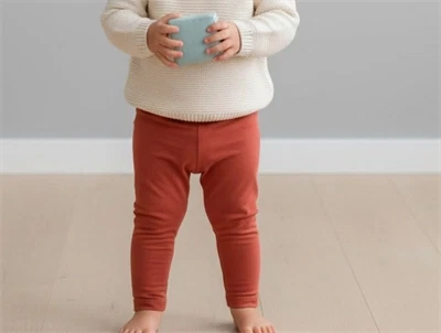 Soft Gallery burnt brick leggings Baby Paula