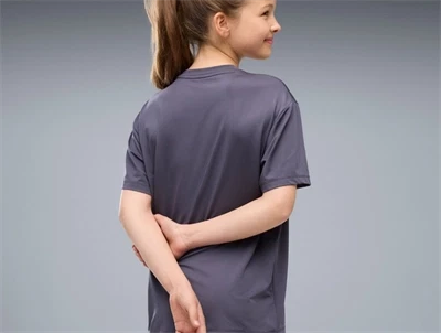 Puma trænings T-shirt grå til piger med dryCELL