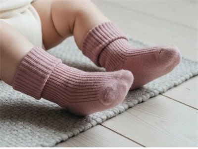 MP strømper bomuld wood rose (3-pak)