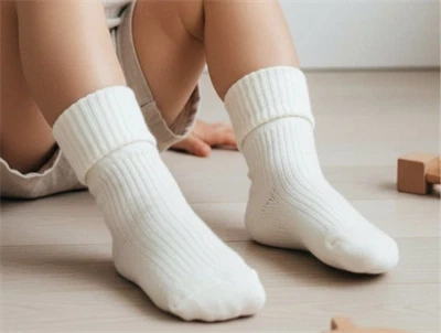 MP strømper bomuld snow white (3-pak)