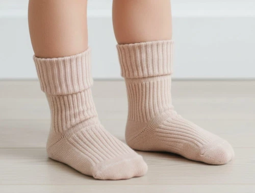 MP strømper bomuld dusty rose (3-pak)