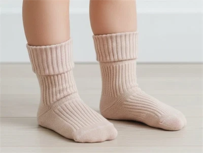 MP strømper bomuld dusty rose (3-pak)