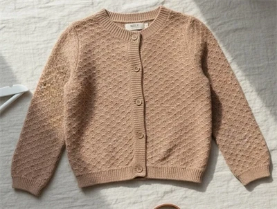 Wheat rose dawn cardigan Magnelia strik