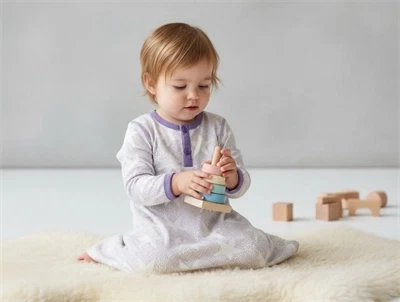 Joha natkjole stars and spot bomuld