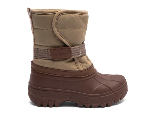 Bisgaard Pacson snestøvle khaki med uldfoer