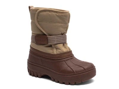 Bisgaard Pacson snestøvle khaki med uldfoer