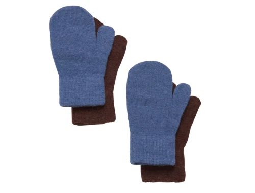 CeLaVi magic luffer i brun med ribkant