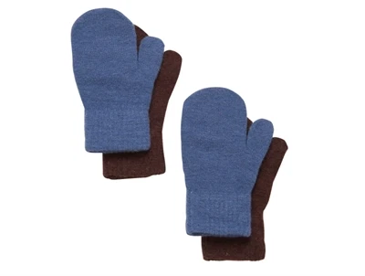 CeLaVi magic luffer i brun med ribkant