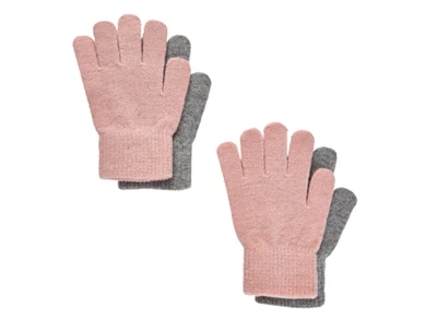 CeLaVi magic handsker i grå med ribkant