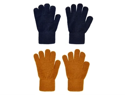 CeLaVi magic handsker i mørkeblå med ribkant