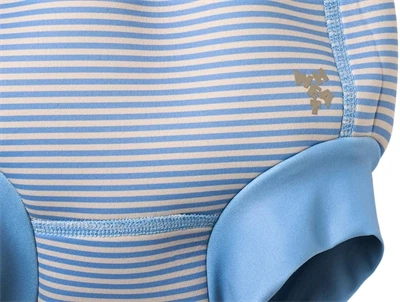 Detalje af Wheat Anker neopren svømmebukser blue swim stripe