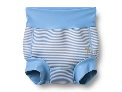 Wheat Anker neopren svømmebukser blue swim stripe med UV-beskyttelse
