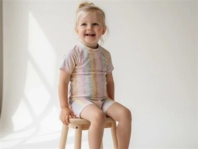 Wheat rainbow flowers badedragt Cas UVA+UVB 40+