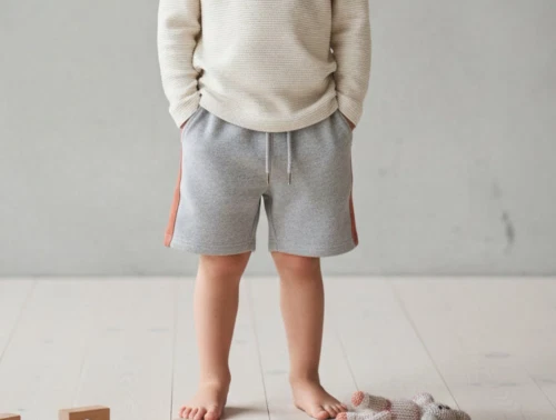 Soft Gallery shorts Damon grey melange