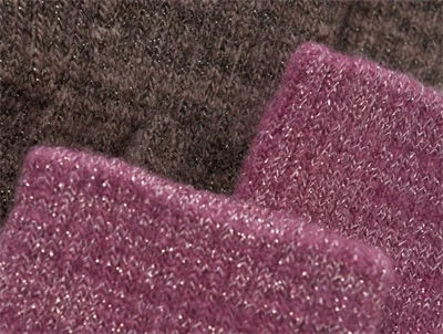 CeLaVi magic glitter handsker i brun med glimmereffekt