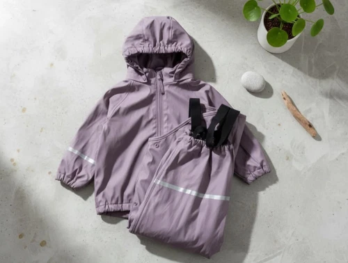 CeLaVi moonscape regntøj bukser og jakke med fleecefoer