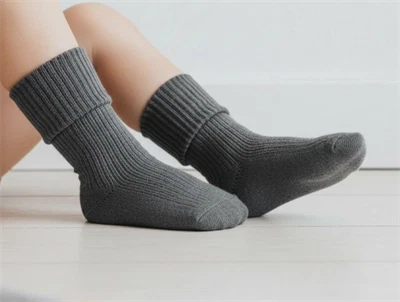 MP agave green strømper uld (2-pak)