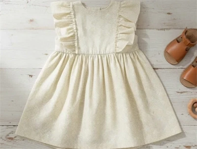 Huttelihut wild blossom kjole Isabell print