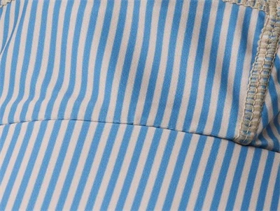 Detalje af Wheat Tonga UV solhat blue swim stripe
