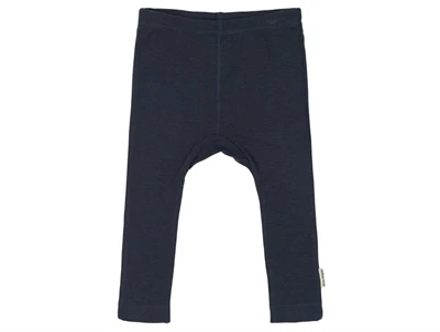 Mikk-Line leggings blue nights merinould bambus