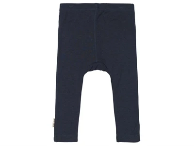 Mikk-Line leggings blue nights merinould bambus