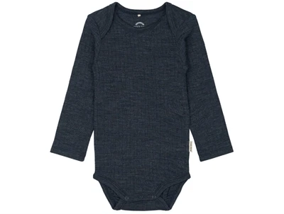 Mikk-Line body melange blue nights merinould