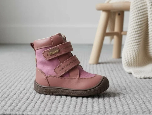 Bisgaard heather vinterstøvle Huxie med velcro og TEX