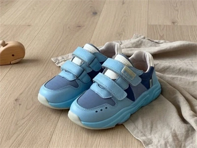 Bisgaard Herle TEX sneaker sky med velcro