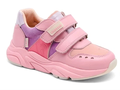 Bisgaard Herle TEX sneaker i pink med velcro