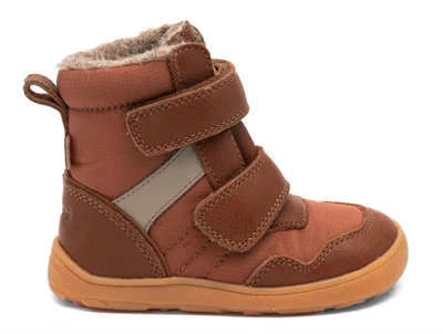 Bisgaard Timo TEX barfodsvinterstøvle brown set fra siden