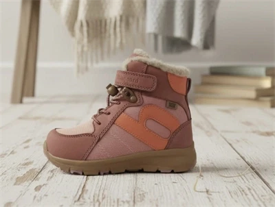 Bisgaard heather vinterstøvle Marlon med velcro og TEX