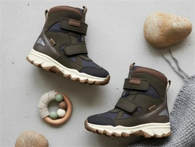 Bisgaard forrest vinterstøvle Edon med velcro og TEX