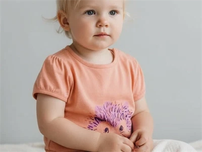 Soft Gallery t-shirt Frannie tawny orange hedgy